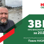 Звіт про виконану роботу за 2022 рік Павла Назарука