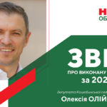 Звіт про виконану роботу за 2022 рік Олексія Олійника