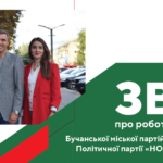 Звіт про роботу депутатів Бучанської міської партійної організації