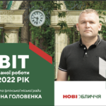 Звіт про виконану роботу за 2022 рік Антона Головенка